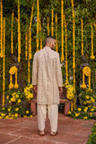 Off White Festive Kurta set