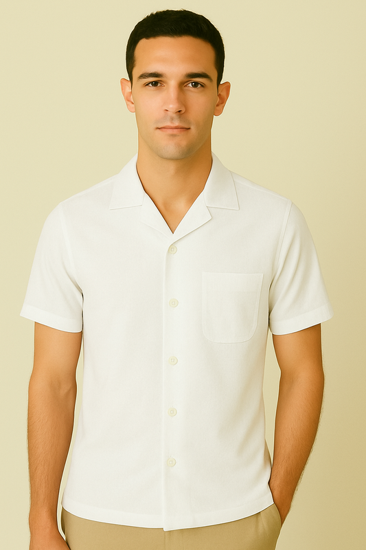 Regular Fit White Shirt